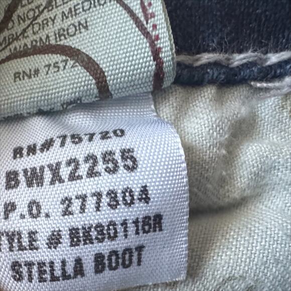 BKE Buckle Stella Boot Jeans Women's Sz 29 29x31 Blue Low Rise Bootcut cowgirl - Picture 7 of 16